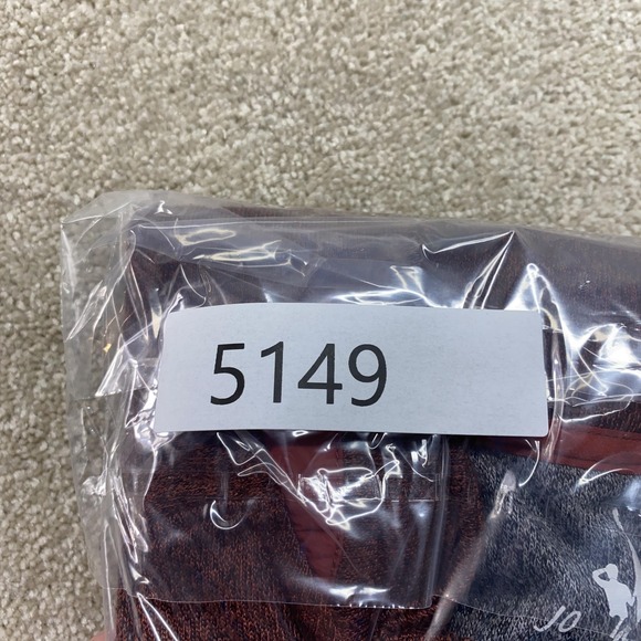 Johnnie O‎ Pullover Mens Medium Red Quarter Zip EST 1969 Windmill Golf Sweater - Picture 10 of 11